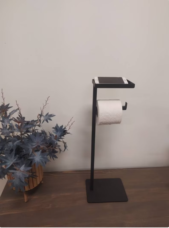 Floor Mounted Stand Paper Holder