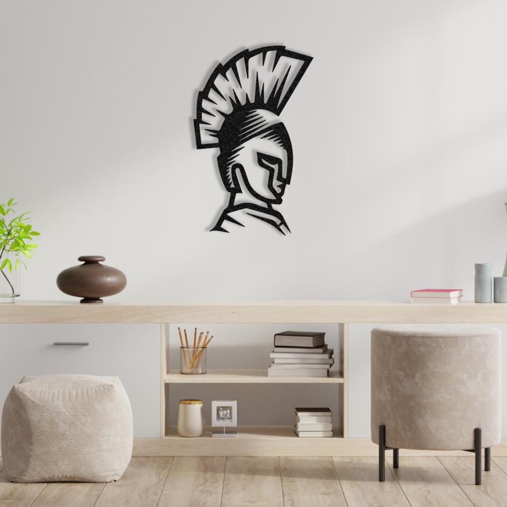 300 spartan metal wall art 2