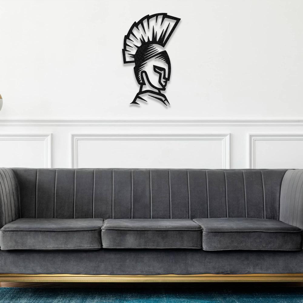 300 spartan metal wall  art 4