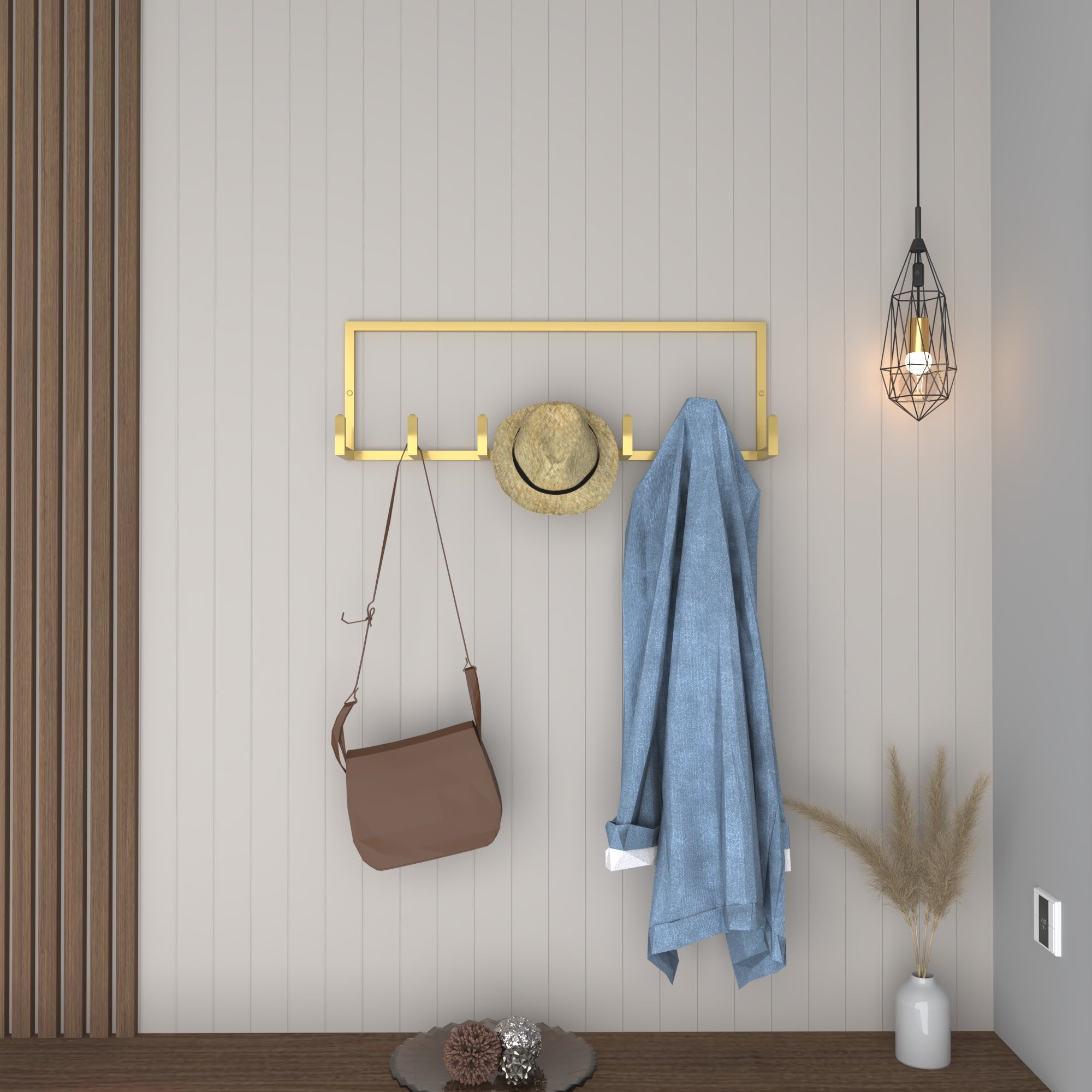 Handmade Minimalist Coat Rack