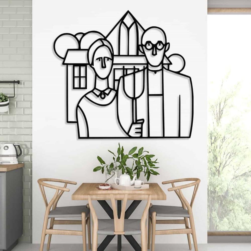 american gothic wall art nuances of rural-life