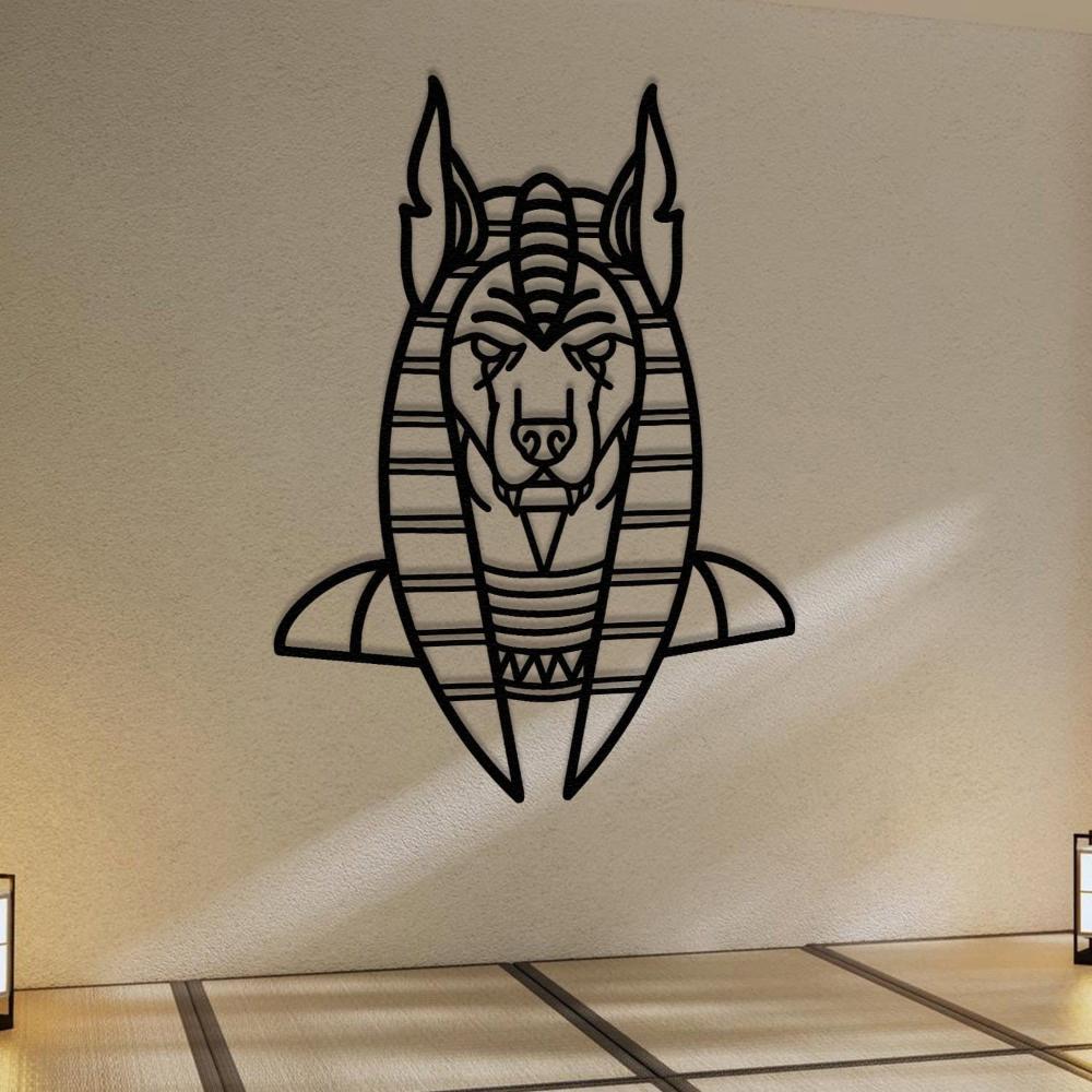 Anubis Metal Wall Art