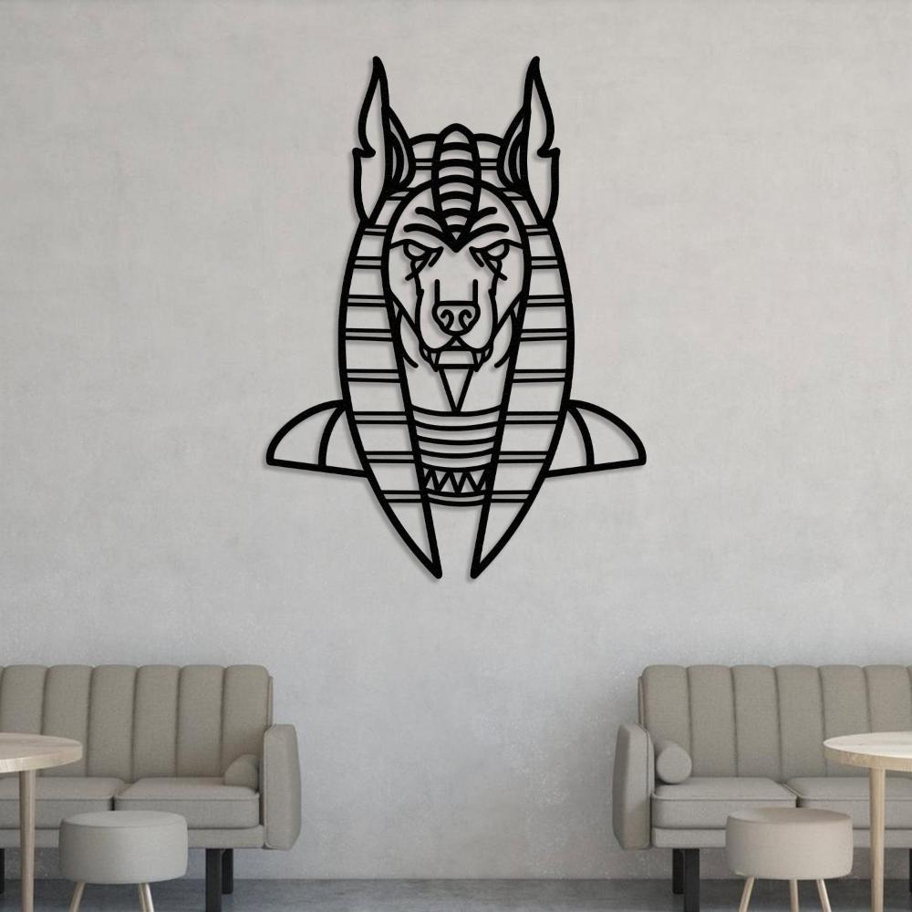 Anubis Metal Wall Art