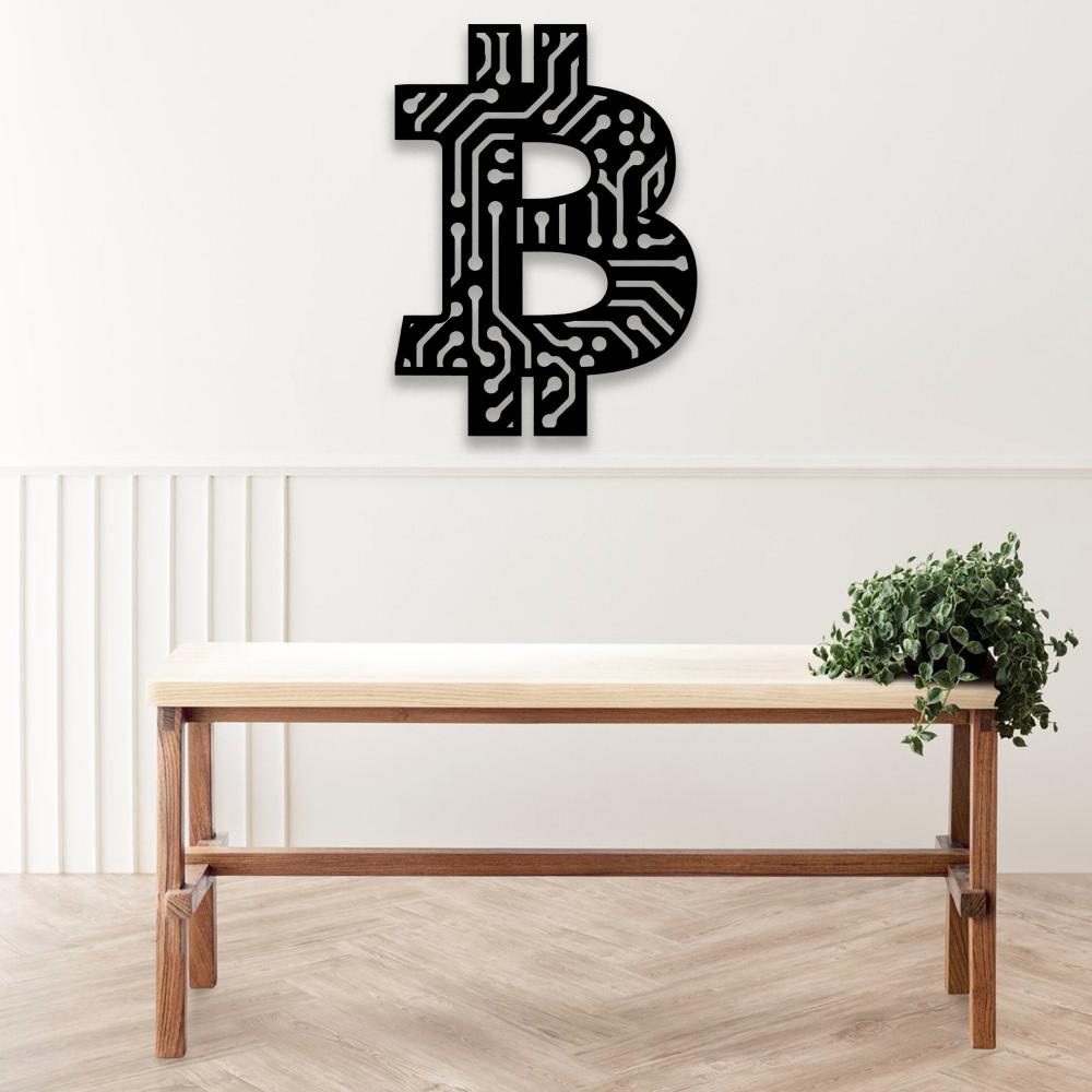 bitcoin crypto coin wall art Blockchain