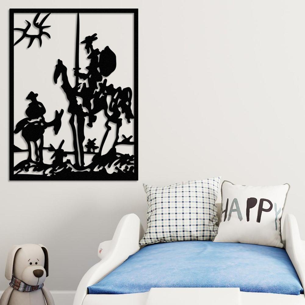 don quixote wall art don quixote wall art with bed