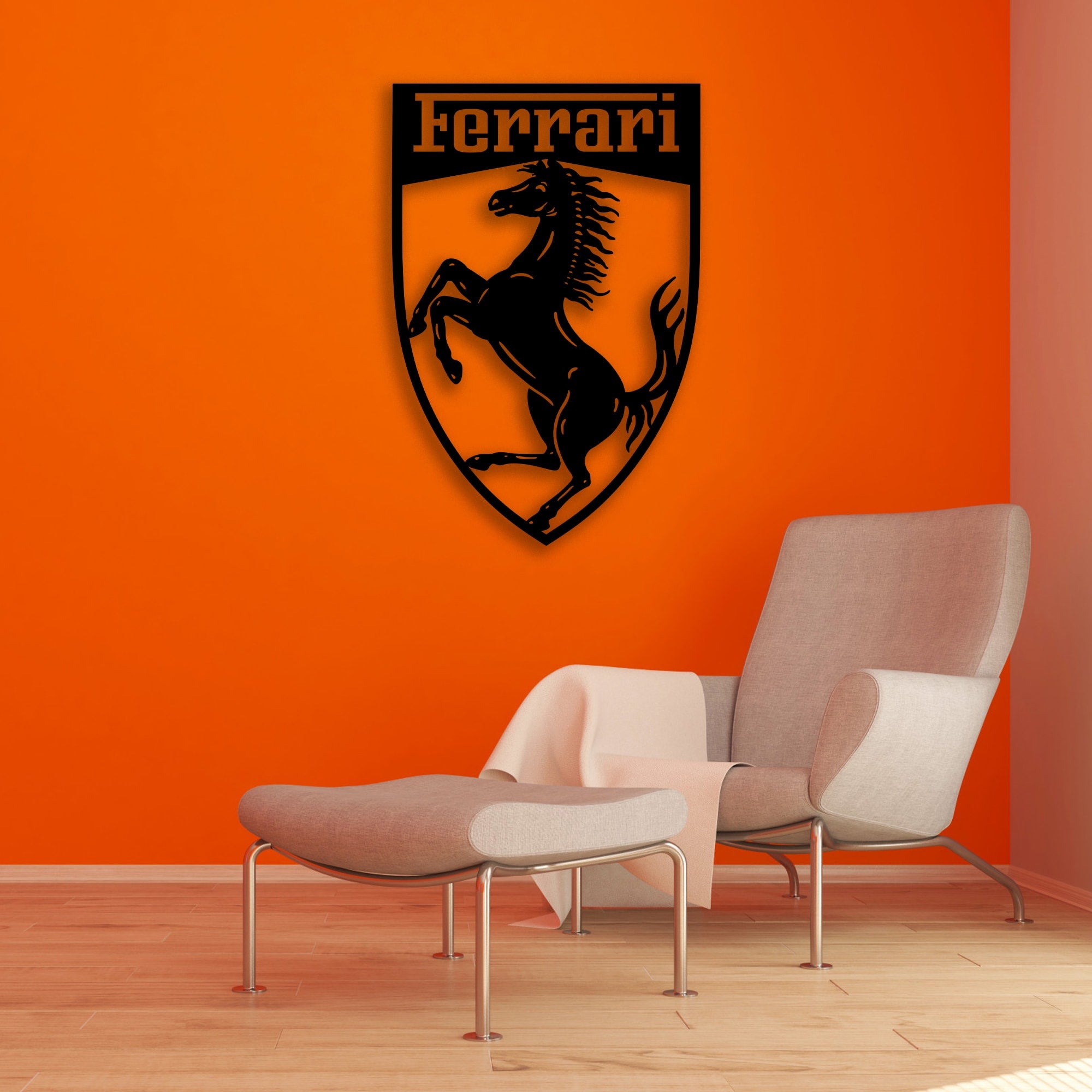 Ferrari Logo Wall stiker.