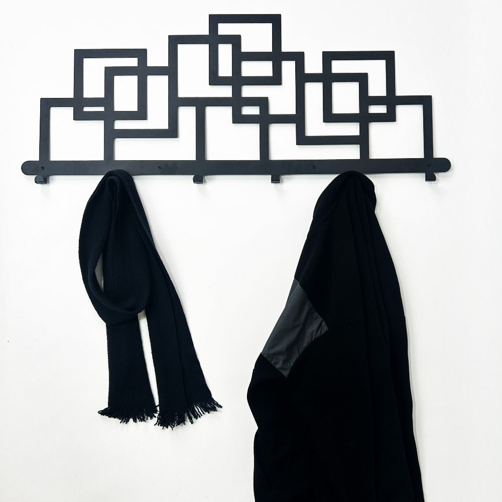 geometric shaped clothing rack 1