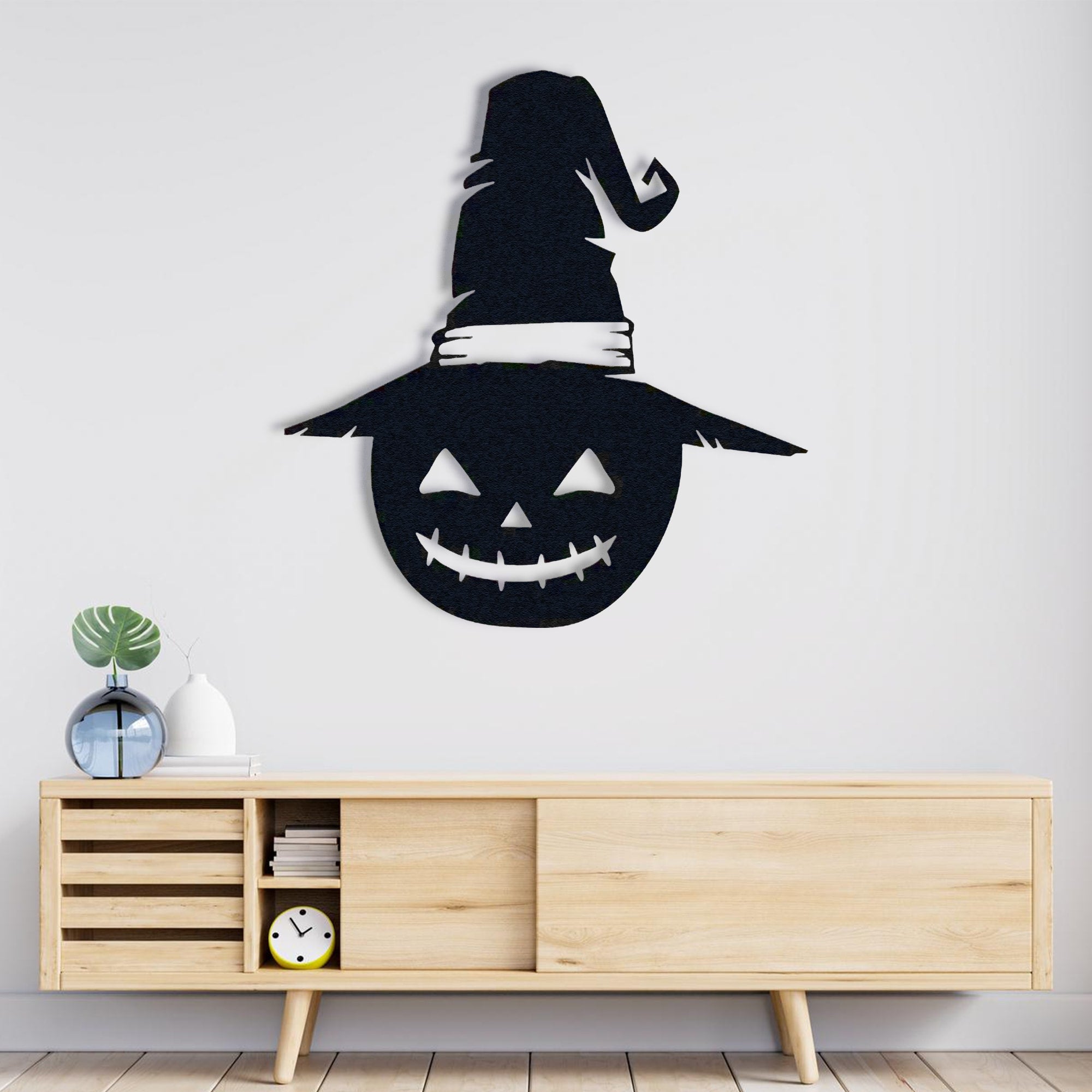 halloween metal wall decor Pumpkin