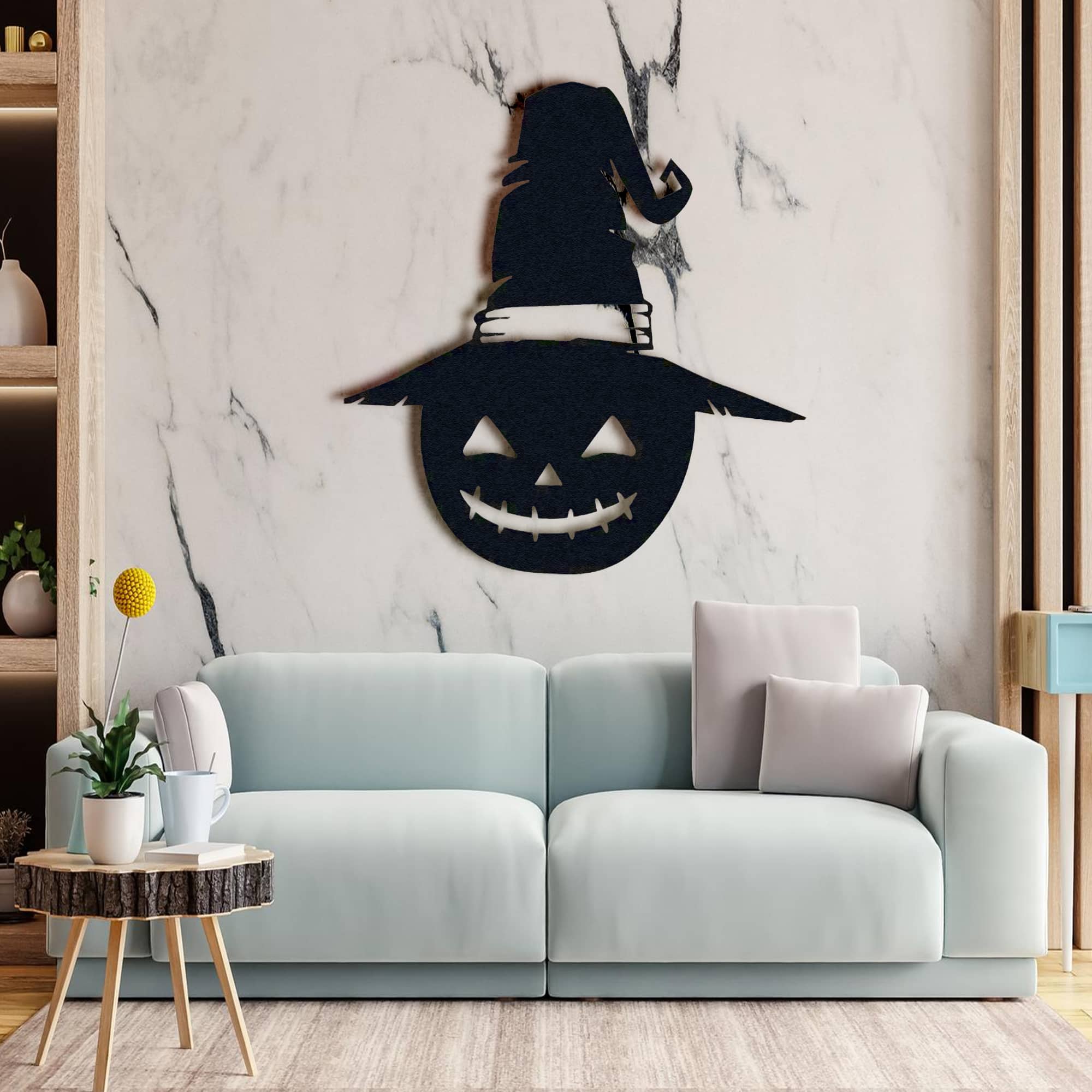 halloween metal wall decor costume party