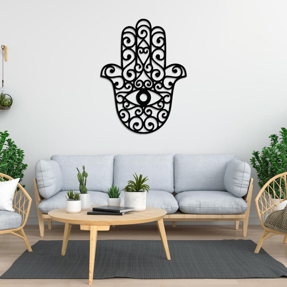 hamsa hand metal decor fatimas hand