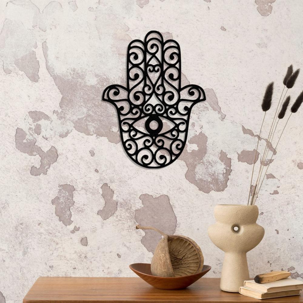 hamsa hand metal decor spirtual