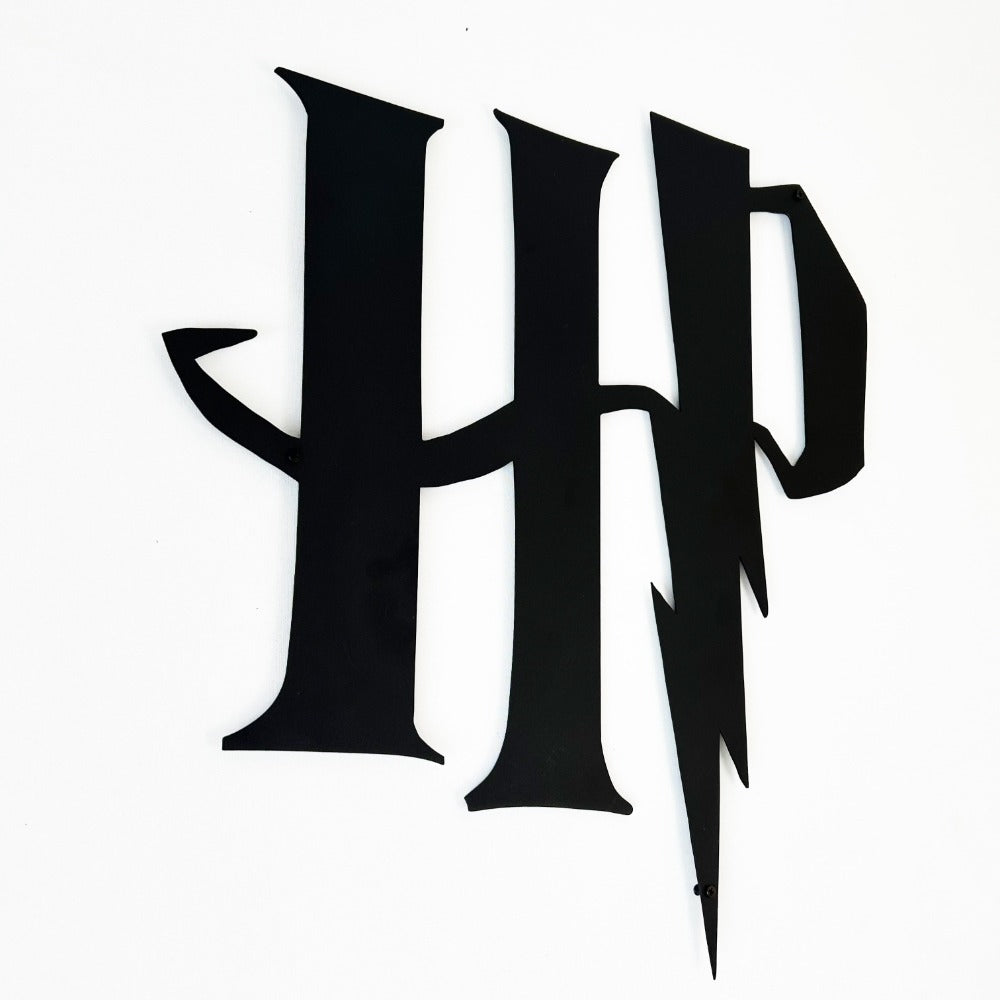 harry potter metal logo 2