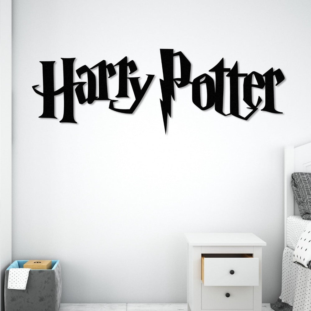 harry potter metal wall art