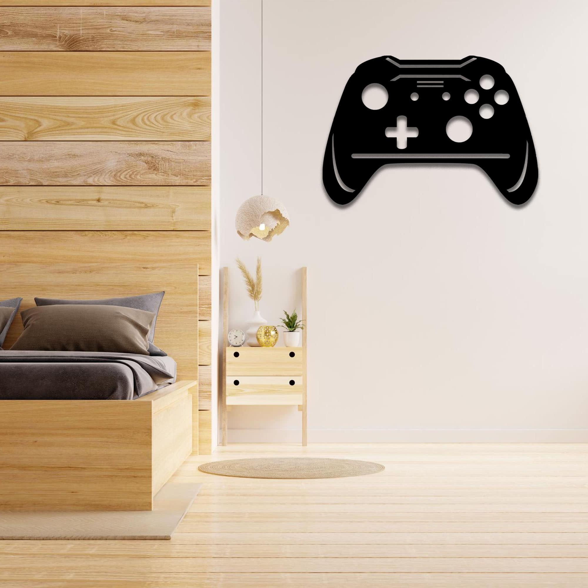 joy stick for gamer teenagers wall art gaming