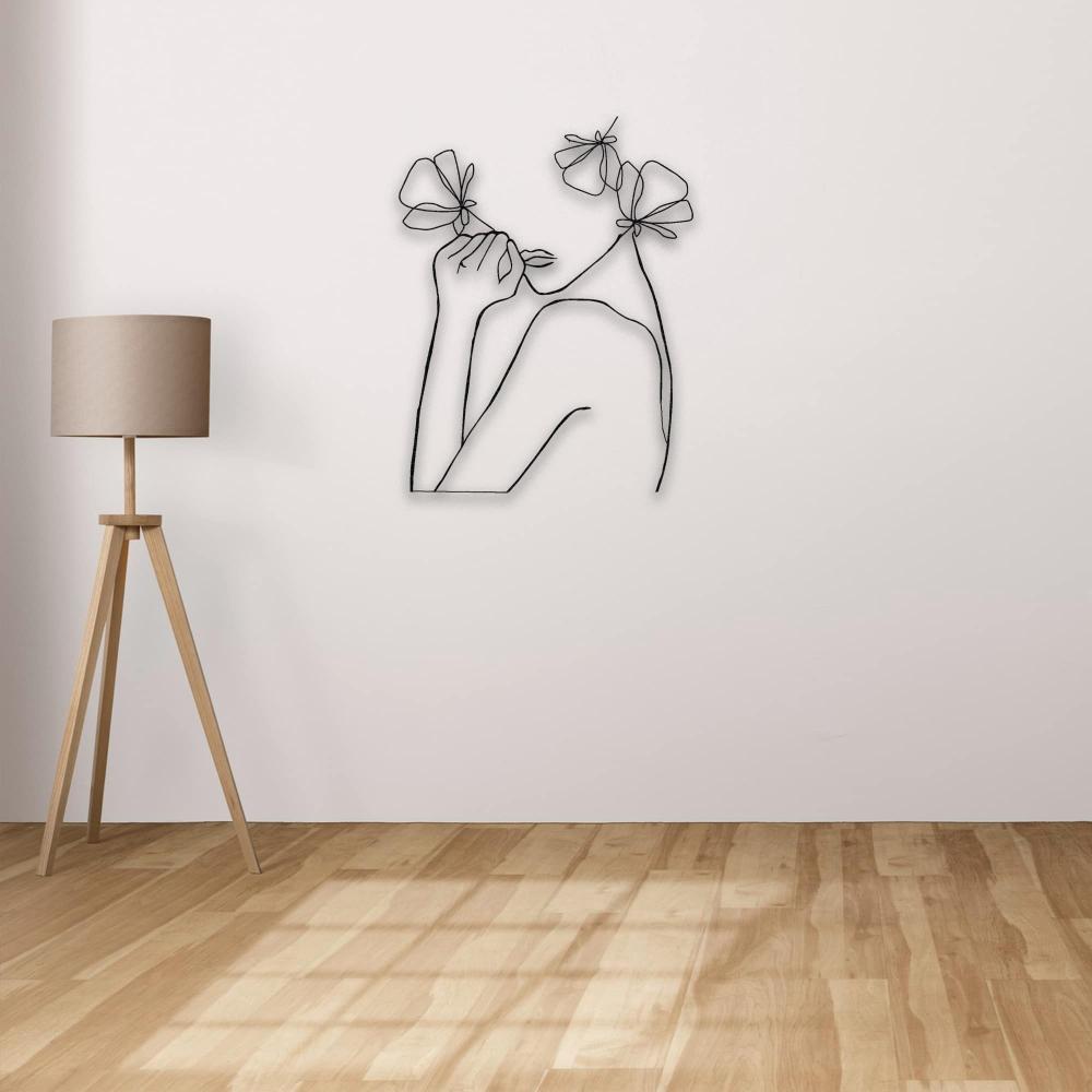 ladies are flowers metal wallart BlossomGirl