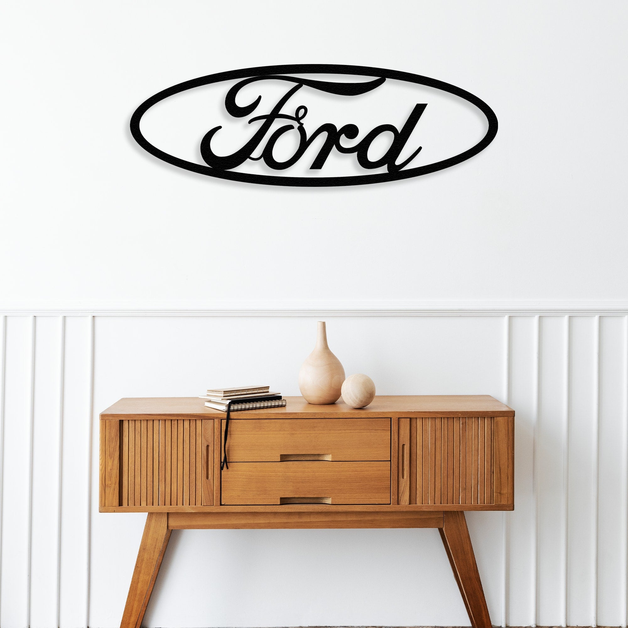 metal ford sign wall art