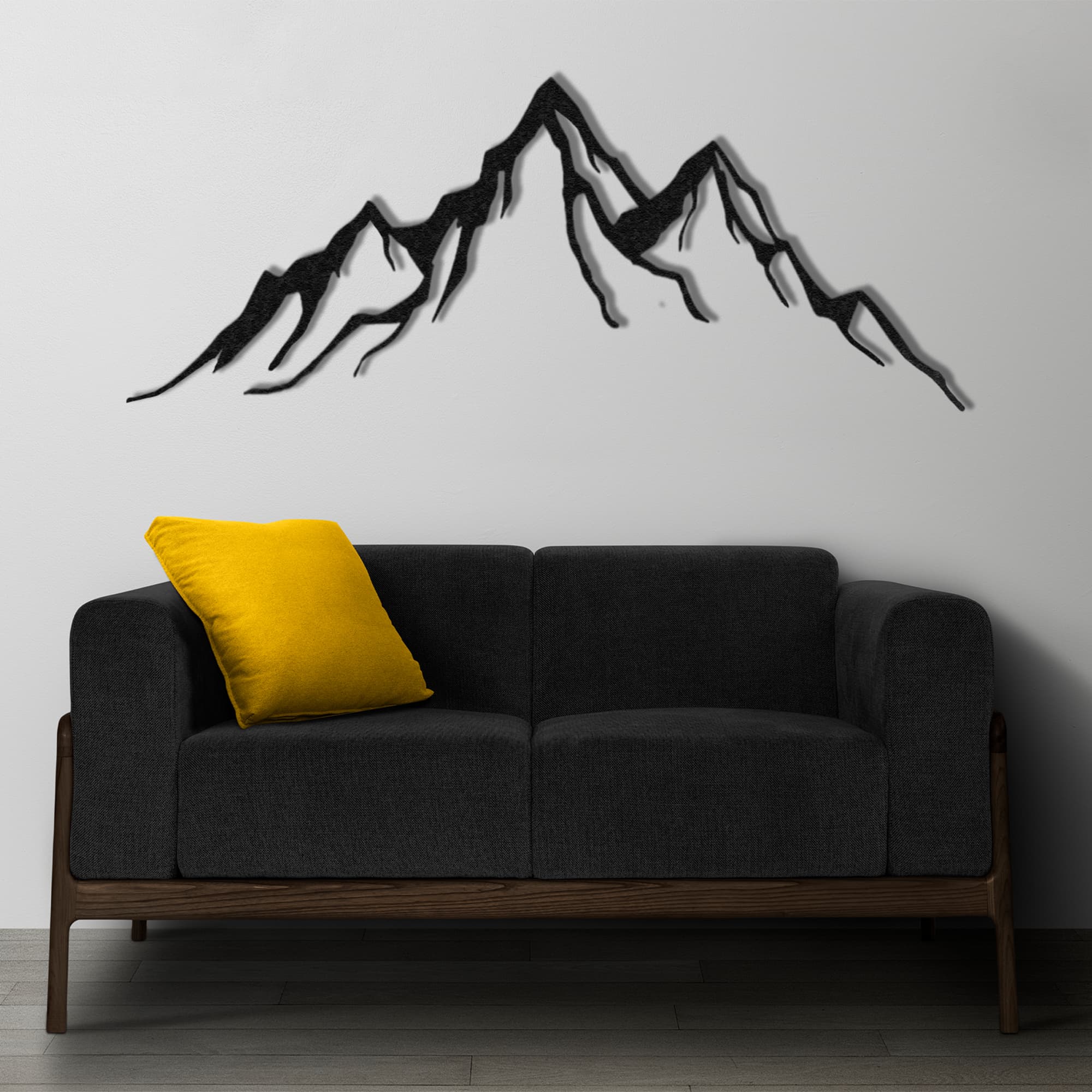 metal mountain wall decor 2