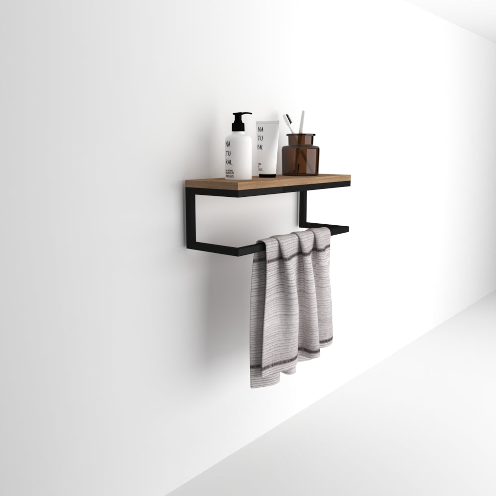 modern wall mounted towel holder