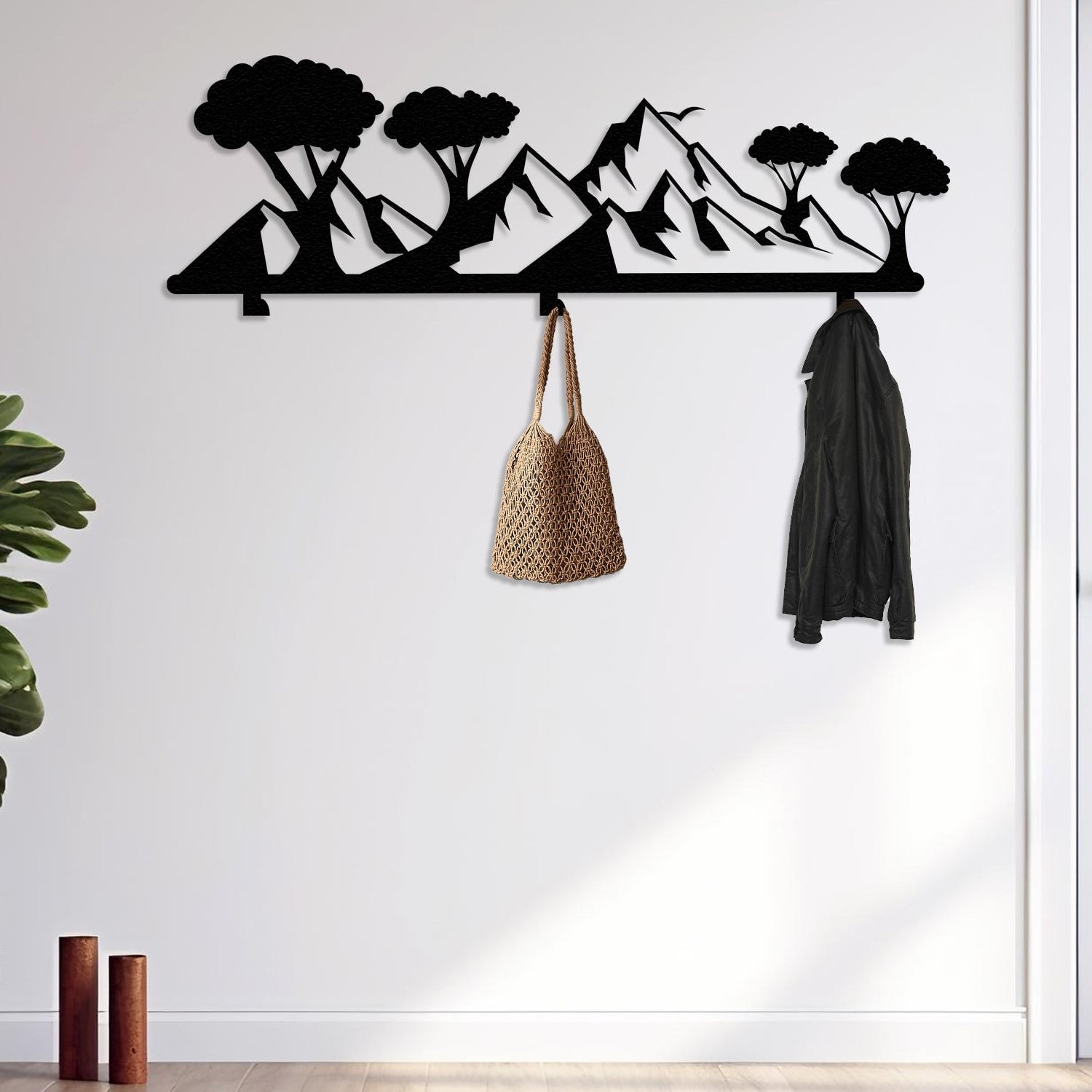 mountain coat rack