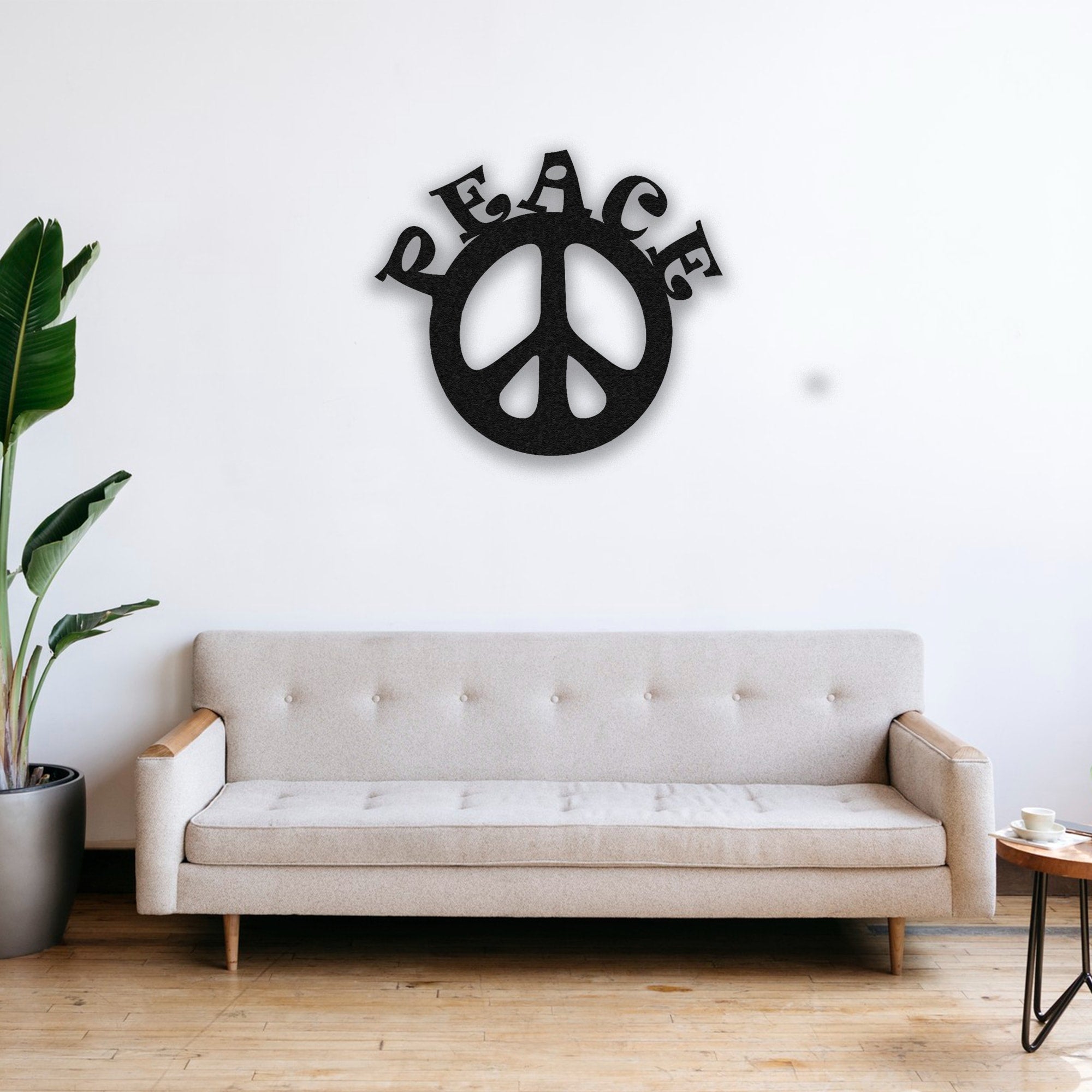 peace maker metal wall art Activist