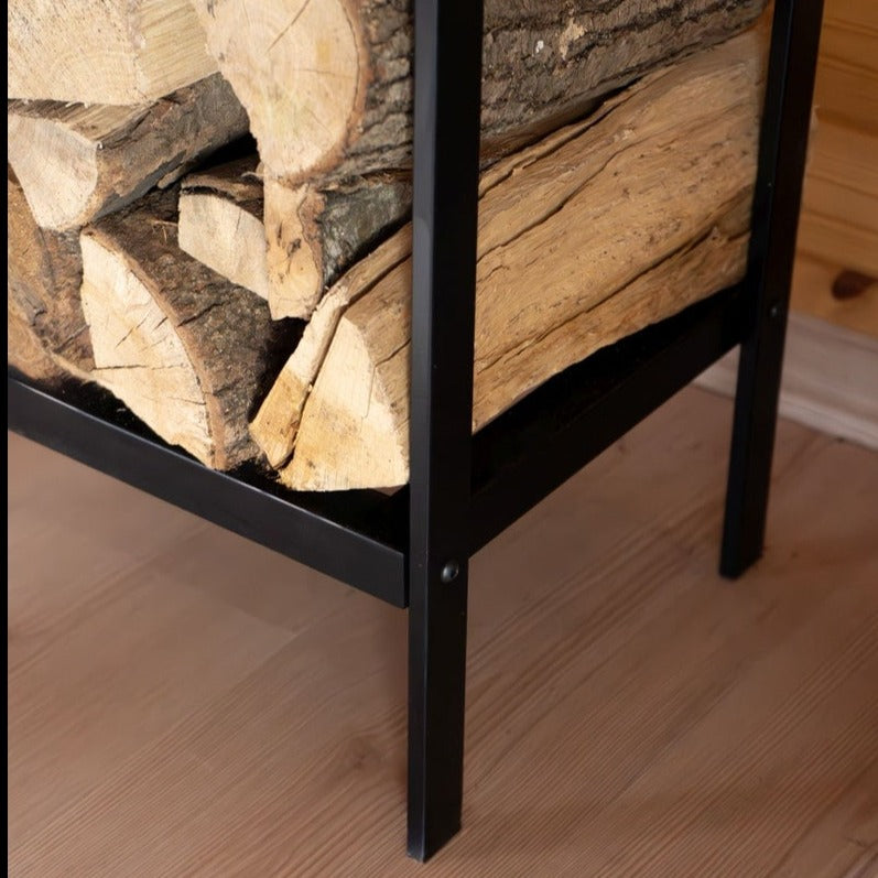 rectangle firewood rack detail