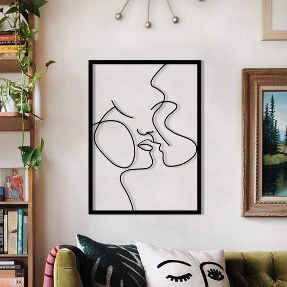 relationship goals metal wall art Love