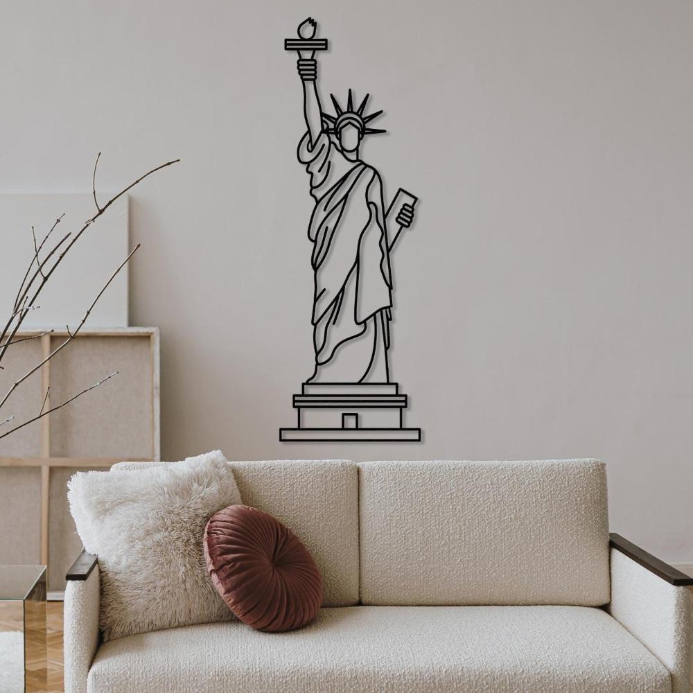 statue of liberty wall decor living roon