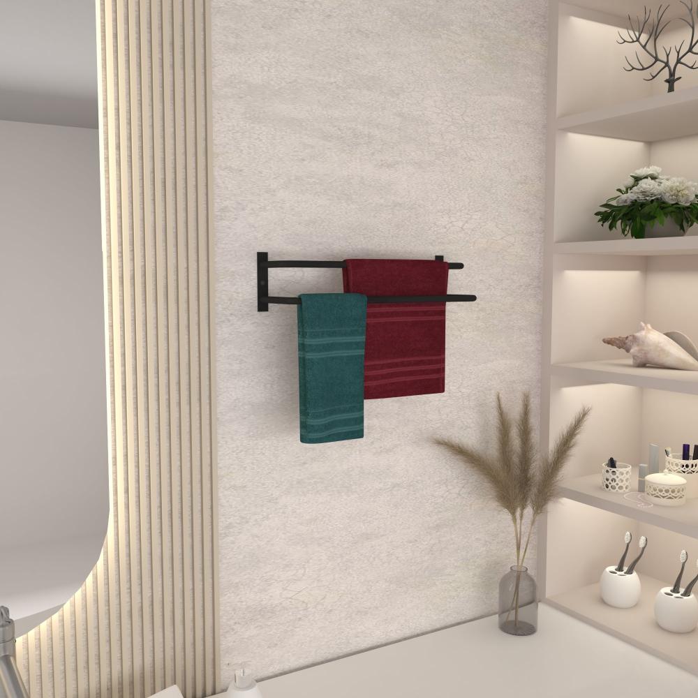 towel holder bathroom decor