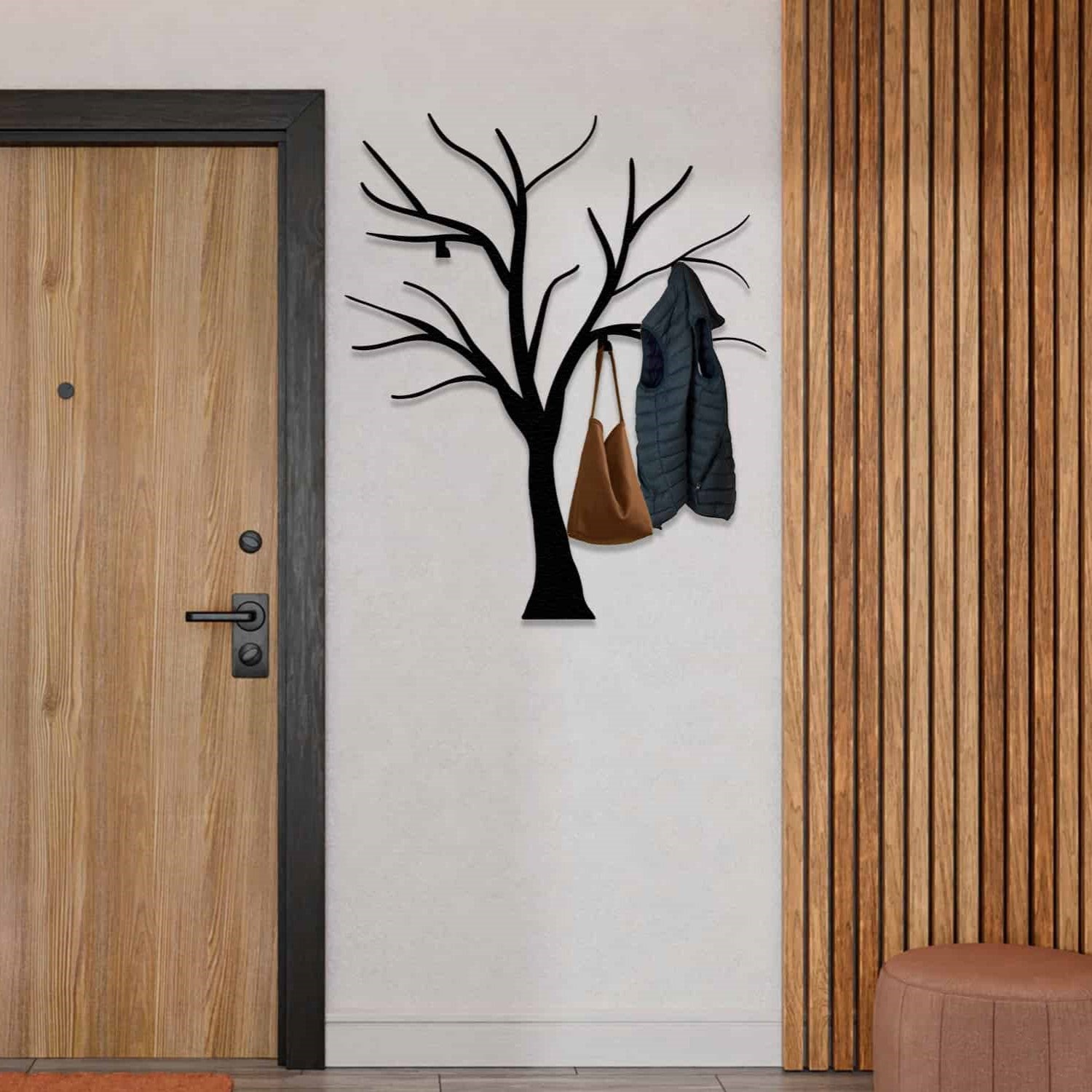 tree modern coat rack 2