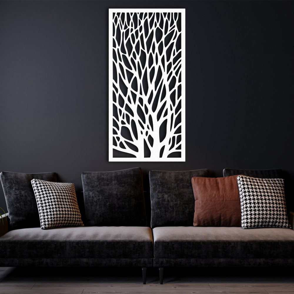 Metal Tree Decor