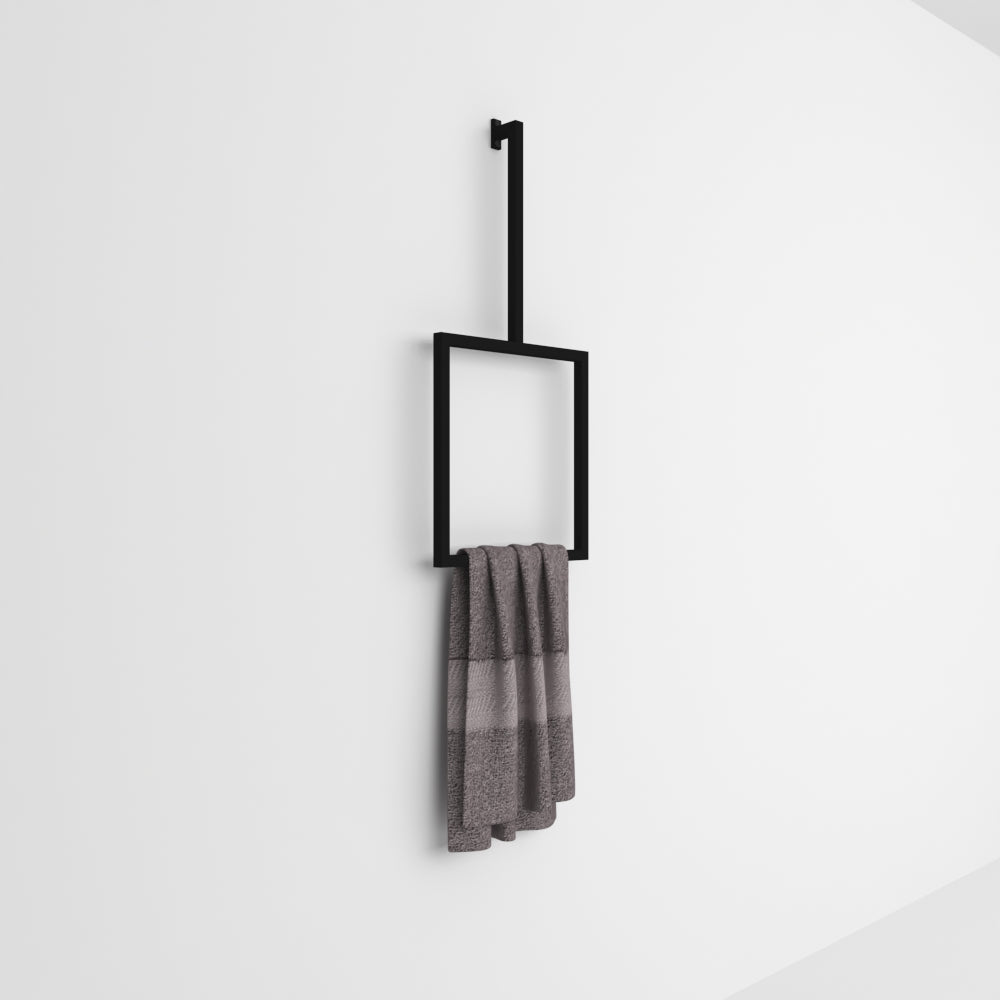 vertical towel rack