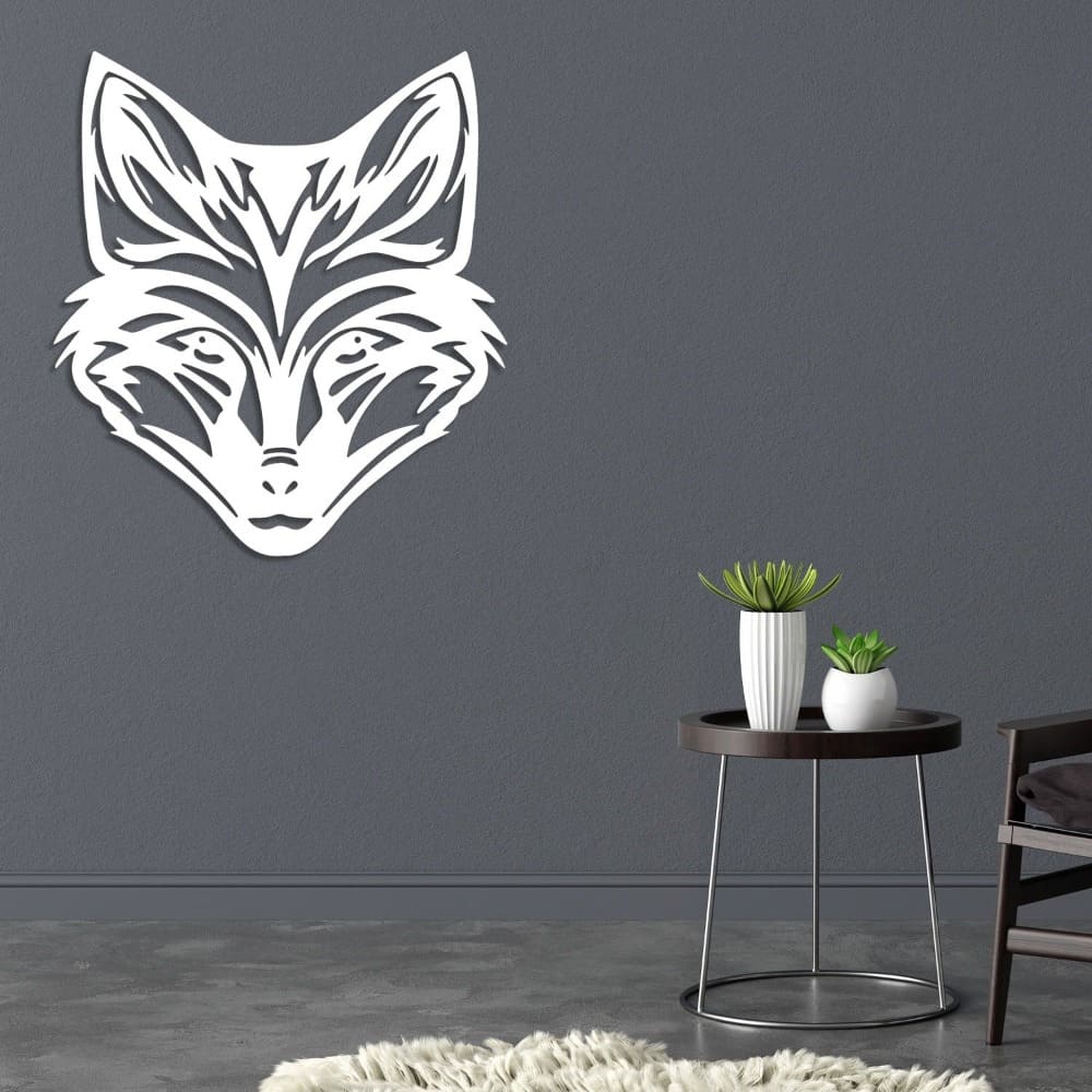 Fox Metal Wall Decor