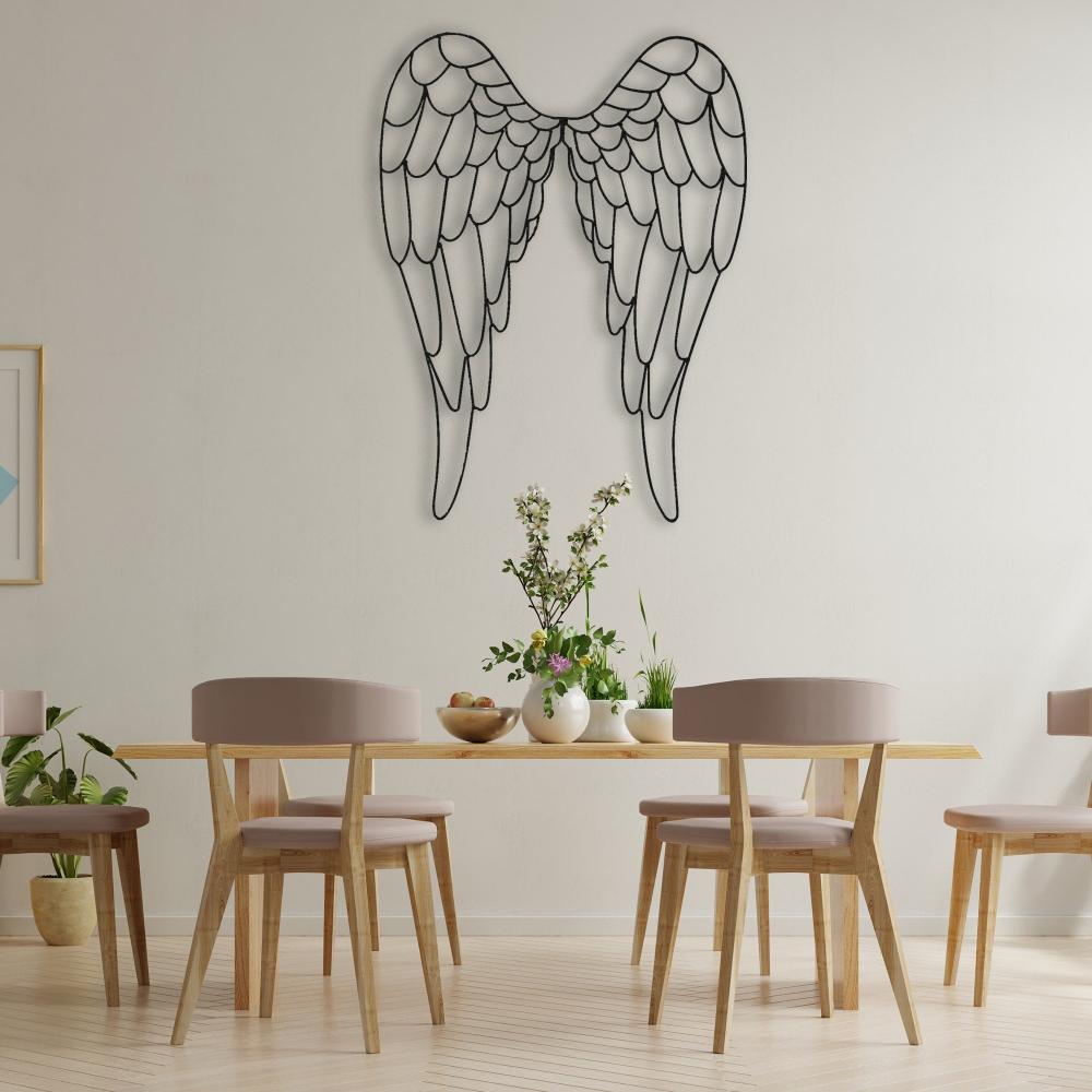 Wings of Angel Metal Wallart